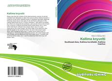 Portada del libro de Kallima knyvetti