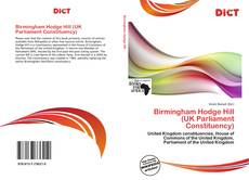 Couverture de Birmingham Hodge Hill (UK Parliament Constituency)