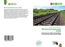 Capa do livro de Montreal Subdivision (CSX) 