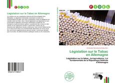 Buchcover von Législation sur le Tabac en Allemagne