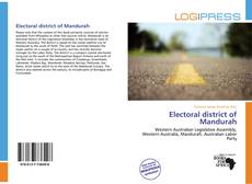 Обложка Electoral district of Mandurah