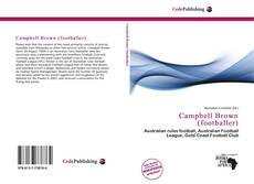 Portada del libro de Campbell Brown (footballer)