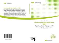 Bookcover of Hemsworth By-election, 1991