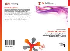 Portada del libro de Cinema of Armenia