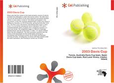 Buchcover von 2003 Davis Cup