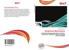 Bookcover of Geghama Mountains