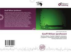 Bookcover of Geoff Wilson (professor)