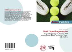 Buchcover von 2003 Copenhagen Open