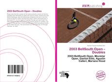 Couverture de 2003 BellSouth Open – Doubles