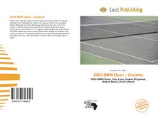 2003 BMW Open – Doubles kitap kapağı