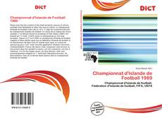Bookcover of Championnat d'Islande de Football 1989