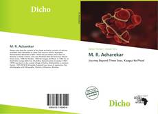 Bookcover of M. R. Acharekar