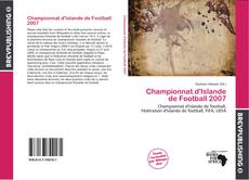 Buchcover von Championnat d'Islande de Football 2007