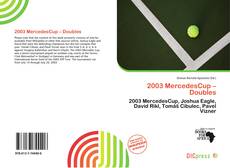 Copertina di 2003 MercedesCup – Doubles