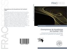 Buchcover von Championnat du Kazakhstan de Football 1993