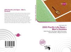 Bookcover of 2003 Pacific Life Open – Men's Doubles