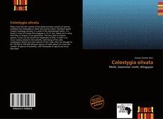 Copertina di Colostygia olivata