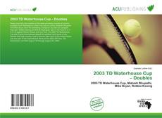 Buchcover von 2003 TD Waterhouse Cup – Doubles