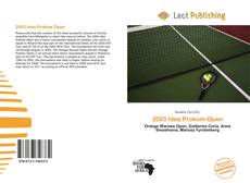 Borítókép a  2003 Idea Prokom Open - hoz