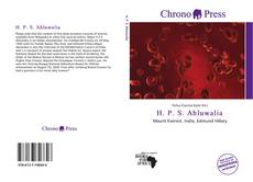 H. P. S. Ahluwalia kitap kapağı