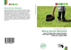 Capa do livro de Manny Alvarez (Baseball) 