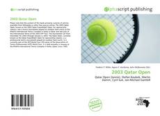 Обложка 2003 Qatar Open
