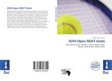 Buchcover von 2003 Open SEAT Godó