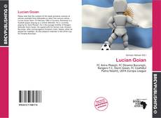 Buchcover von Lucian Goian