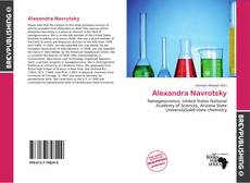 Buchcover von Alexandra Navrotsky