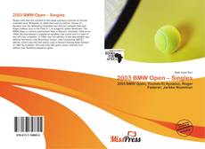 Couverture de 2003 BMW Open – Singles