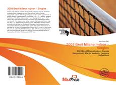 Couverture de 2003 Breil Milano Indoor – Singles
