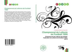 Bookcover of Championnat de Lettonie de Football 1998