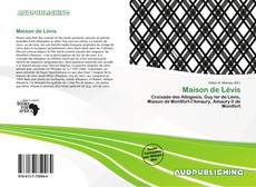 Portada del libro de Maison de Lévis