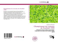 Portada del libro de Championnat de Lettonie de Football 1999