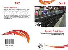 Bookcover of Bergen Subdivision