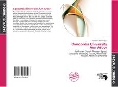 Buchcover von Concordia University Ann Arbor