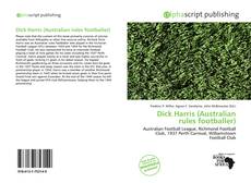 Bookcover of Dick Harris (Australian rules footballer)