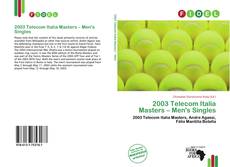 2003 Telecom Italia Masters – Men's Singles的封面