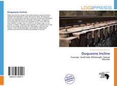 Buchcover von Duquesne Incline
