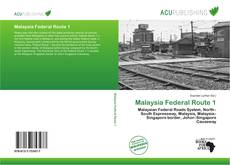 Malaysia Federal Route 1 kitap kapağı