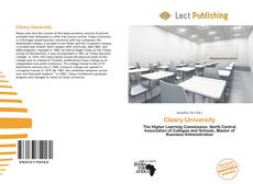 Cleary University的封面