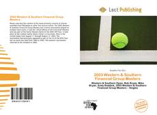 Buchcover von 2003 Western & Southern Financial Group Masters