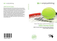 Обложка 2003 Torneo Godó