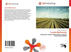 Portada del libro de Lewis McKenzie