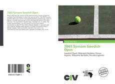 Portada del libro de 2003 Synsam Swedish Open