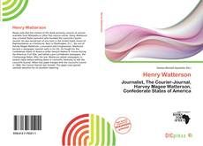 Henry Watterson的封面