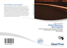 Bookcover of Hall of Memory, Birmingham