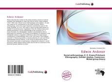 Обложка Edwin Ardener