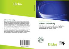 Couverture de Alfred University