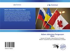 Adam Johnston Fergusson Blair kitap kapağı